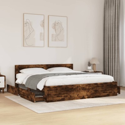 Bed frame with headboard,...