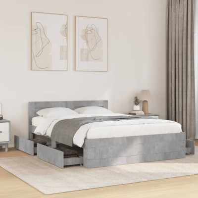 Bed frame with headboard,...