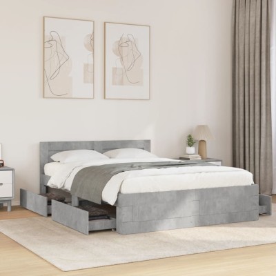 Bed frame with headboard,...