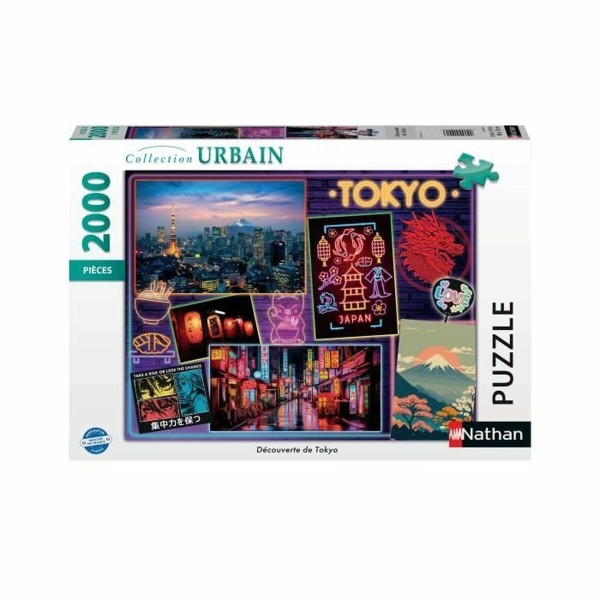 Головоломка Ravensburger Découverte de Tokyo 2000 Предметы