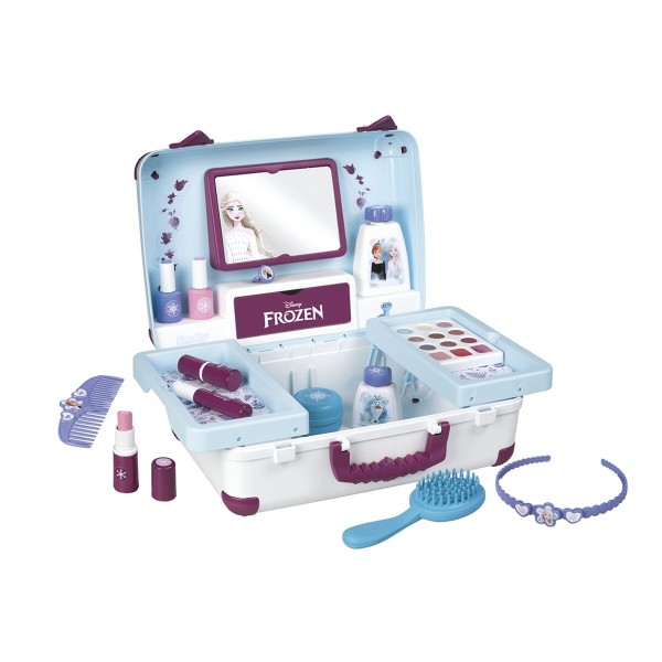 Laste meigikomplekt Smoby FROZEN BEAUTY SUITCASE Mitmevärviline