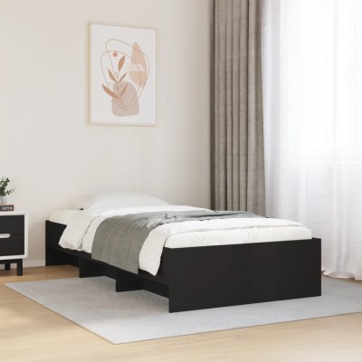 Bed frame, black, 90x190cm,...