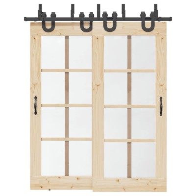 Sliding door hardware set,...