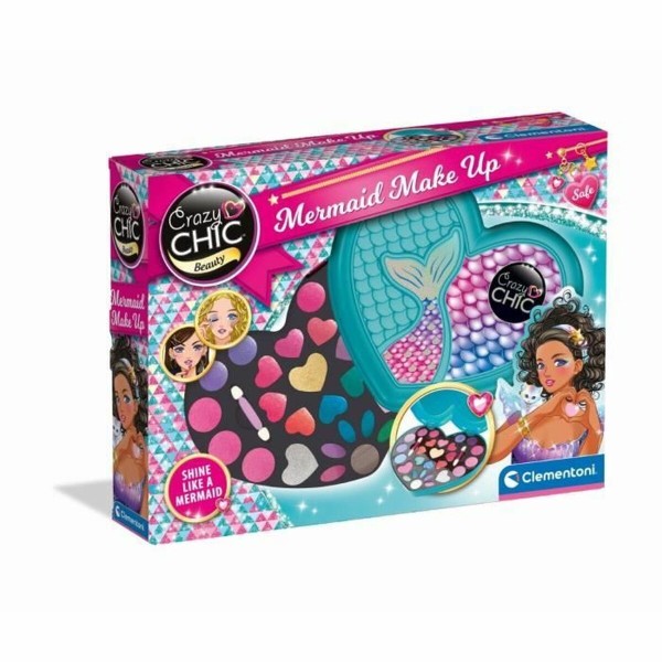 Lasten meikkisetti Clementoni Crazy Chic Beauty Mermaid Make up