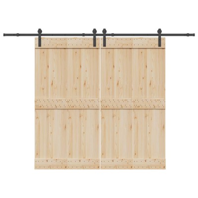 Sliding door hardware set,...