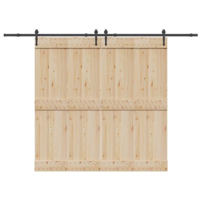 Sliding door hardware set,...