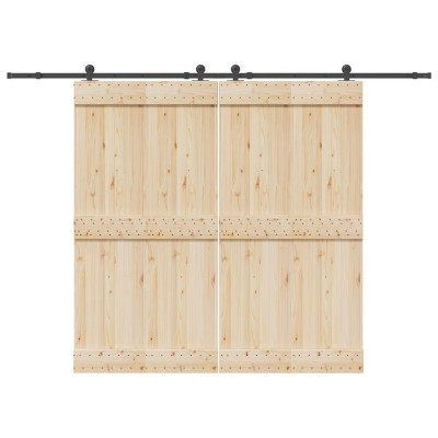 Sliding door hardware set,...