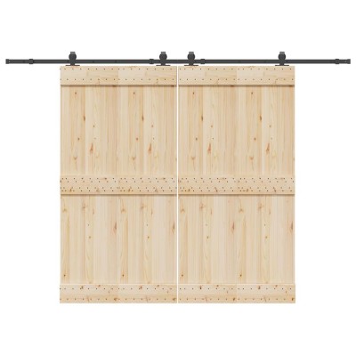 Sliding door hardware set,...