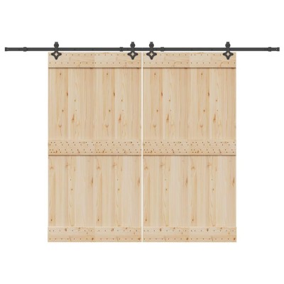 Sliding door hardware set,...