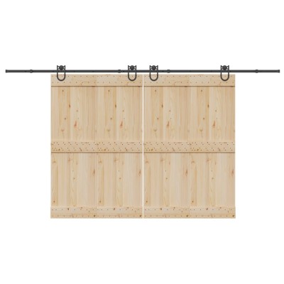 Sliding door hardware set,...