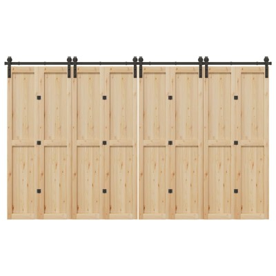 Sliding door hardware set,...