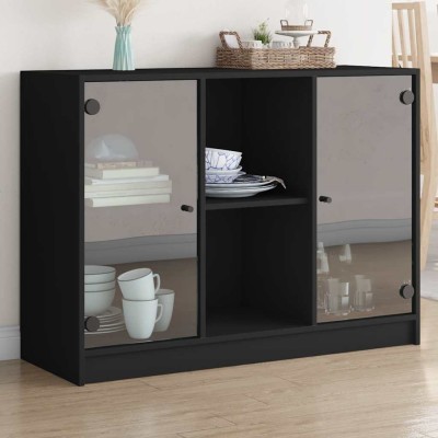 Side cabinet, black,...