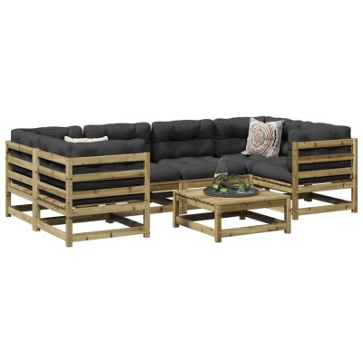 Garden sofa set, 7 parts,...