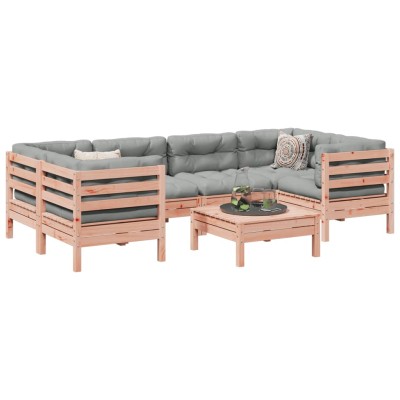 Garden set with cushions, 7...