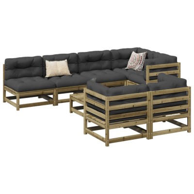 Garden sofa set, 8 parts,...