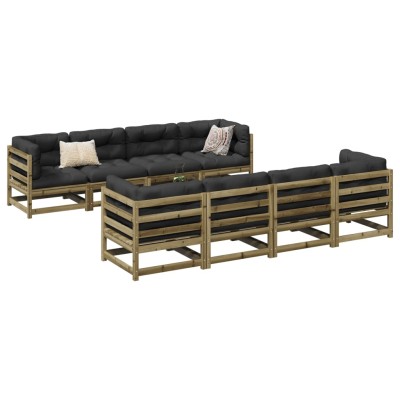 Garden sofa set, 9 parts,...