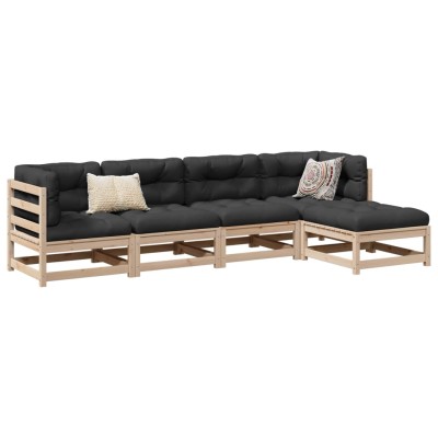 Garden sofa set with...