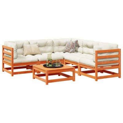 Garden set with cushions, 6...
