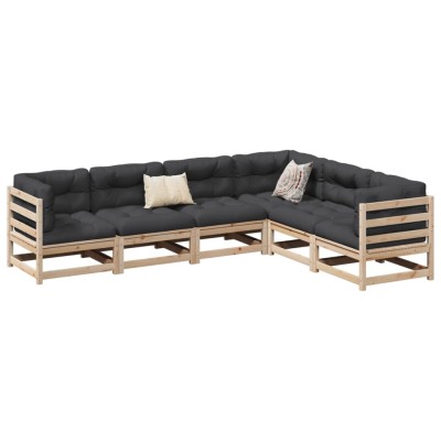 Garden sofa set with...