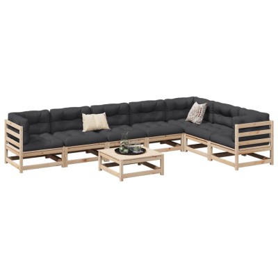 Garden sofa set with...