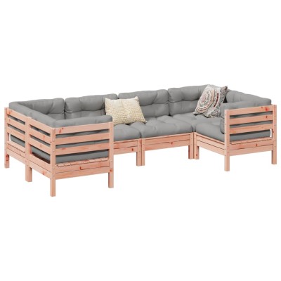 Garden set with cushions, 6...