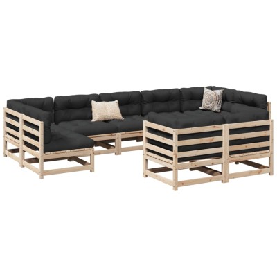 Garden sofa set with...