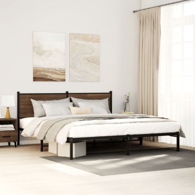 Bed frame without mattress,...