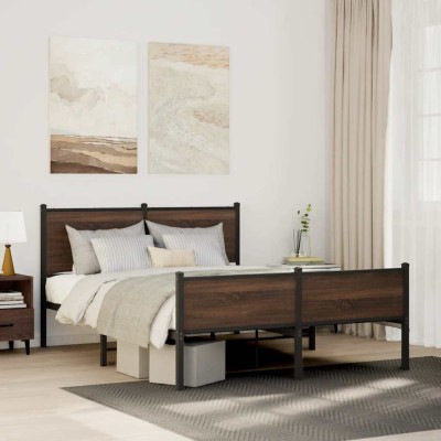 Bed frame without mattress,...