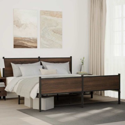 Bed frame without mattress,...