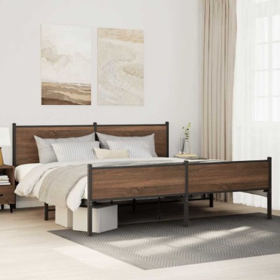 Bed frame without mattress,...