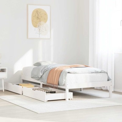 Bed frame without mattress,...