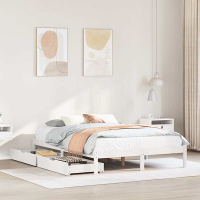 Bed frame without mattress,...