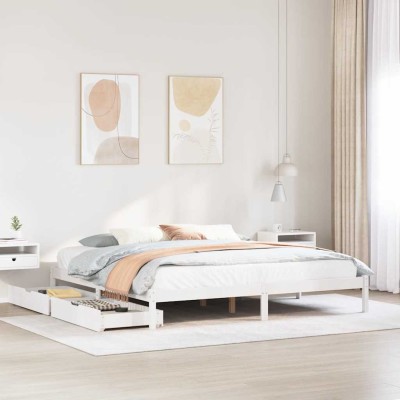Bed frame without mattress,...