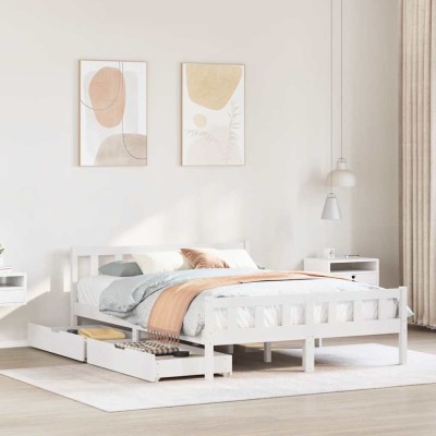 Bed frame without mattress,...