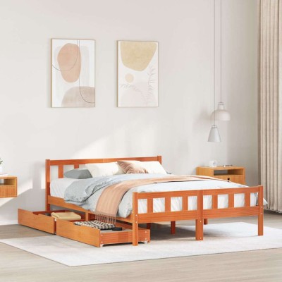Bed frame without mattress,...