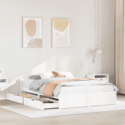 Bed frame without mattress,...