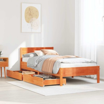 Bed frame without mattress,...