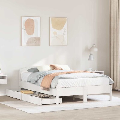 Bed frame without mattress,...