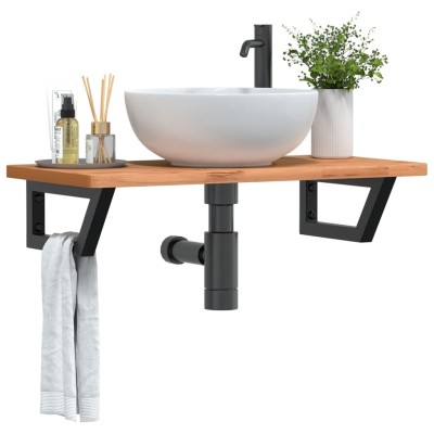 Washbasin shelf, steel and...