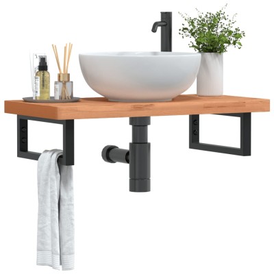 Washbasin shelf, steel and...