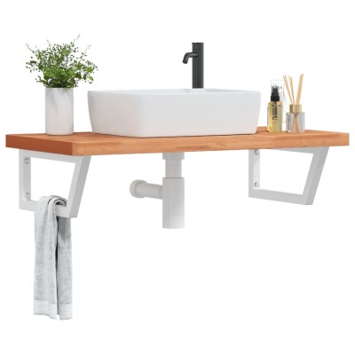 Washbasin shelf, steel and...
