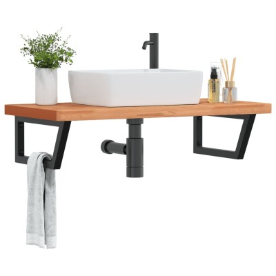 Washbasin shelf, steel and...