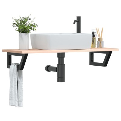 Washbasin shelf, steel and...