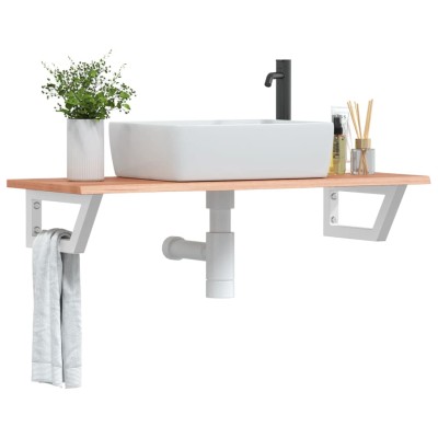 Washbasin shelf, steel and...