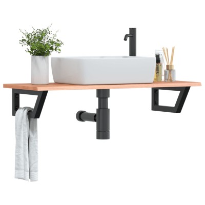 Washbasin shelf, steel and...