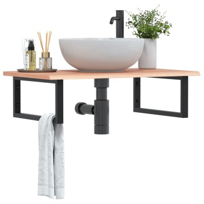 Washbasin shelf, steel and...