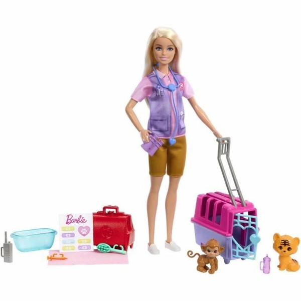 Nukk Barbie SAUVETEUSE D'ANIMAUX