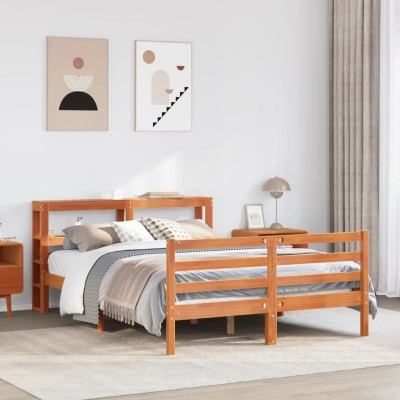 Bed frame without mattress,...