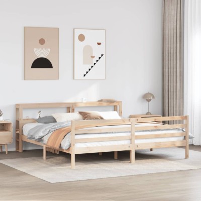Bed frame with headboard,...