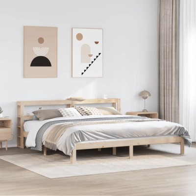 Bed frame with headboard,...